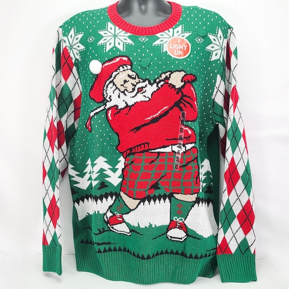 ugly sweater golf